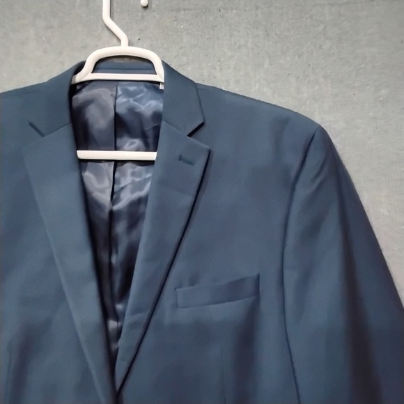 Michael Kors Other - Michael Kors Mens Blue Two Button Blazer Jacket Sport Coat 46L PO 4900076276